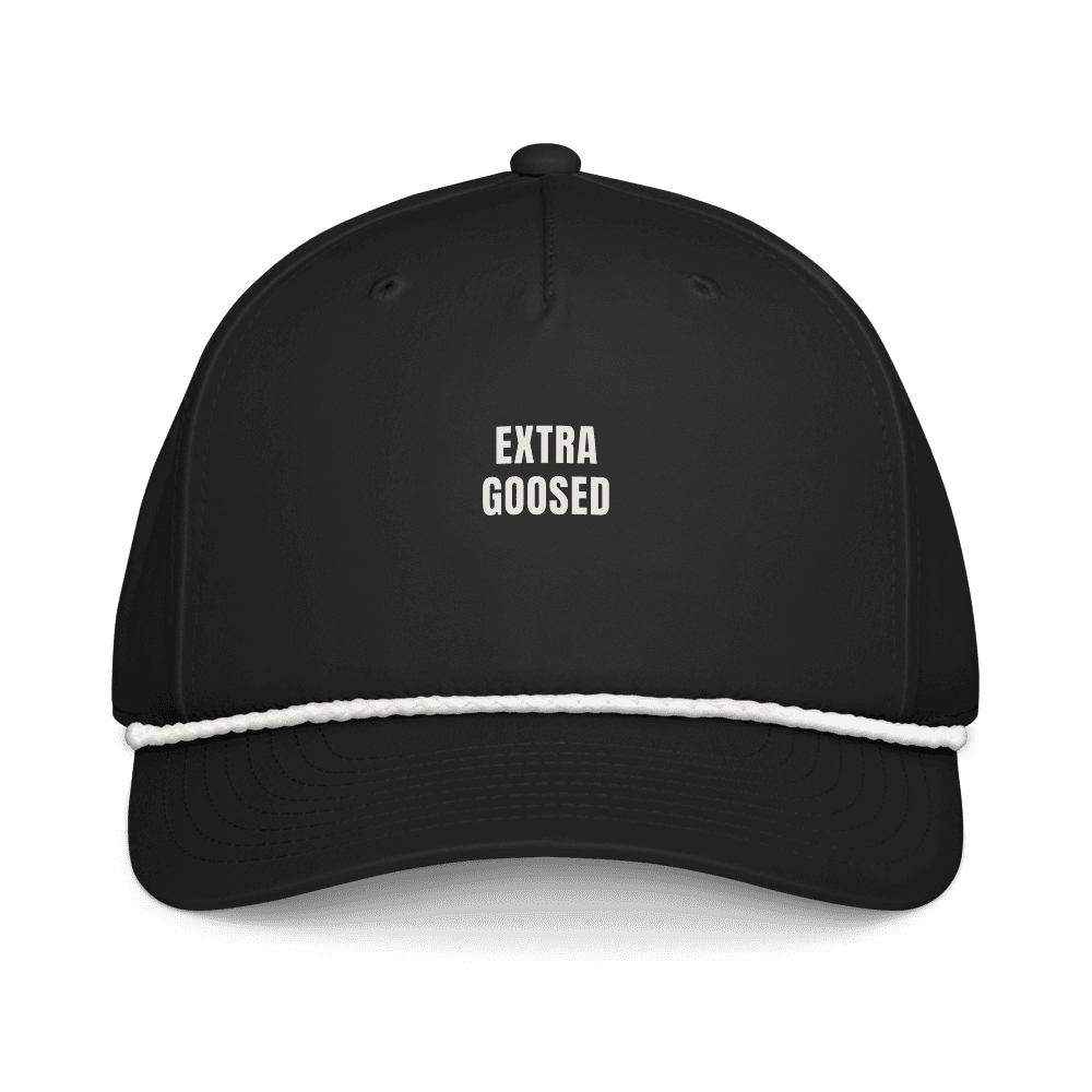 Extra Goosed Rope Cap