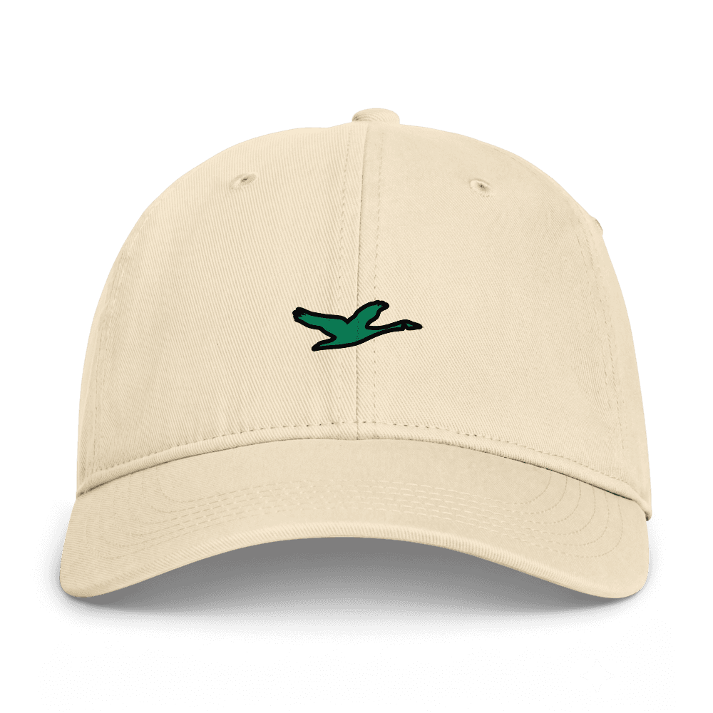 Grown Coastal Cap — Ivory · Green