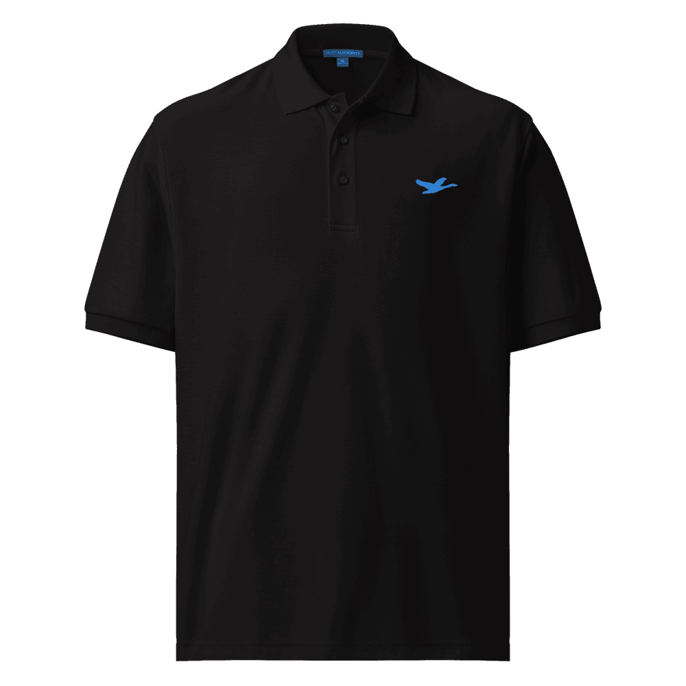 Grown Goose Polo — Black · Sky