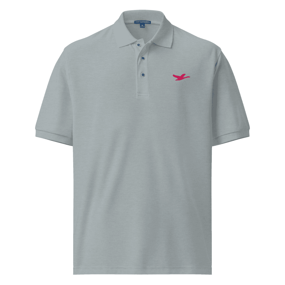 Grown Goose Polo — Heather · Pink