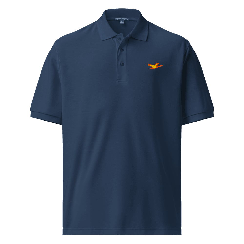 Grown Goose Polo — Navy · Gold