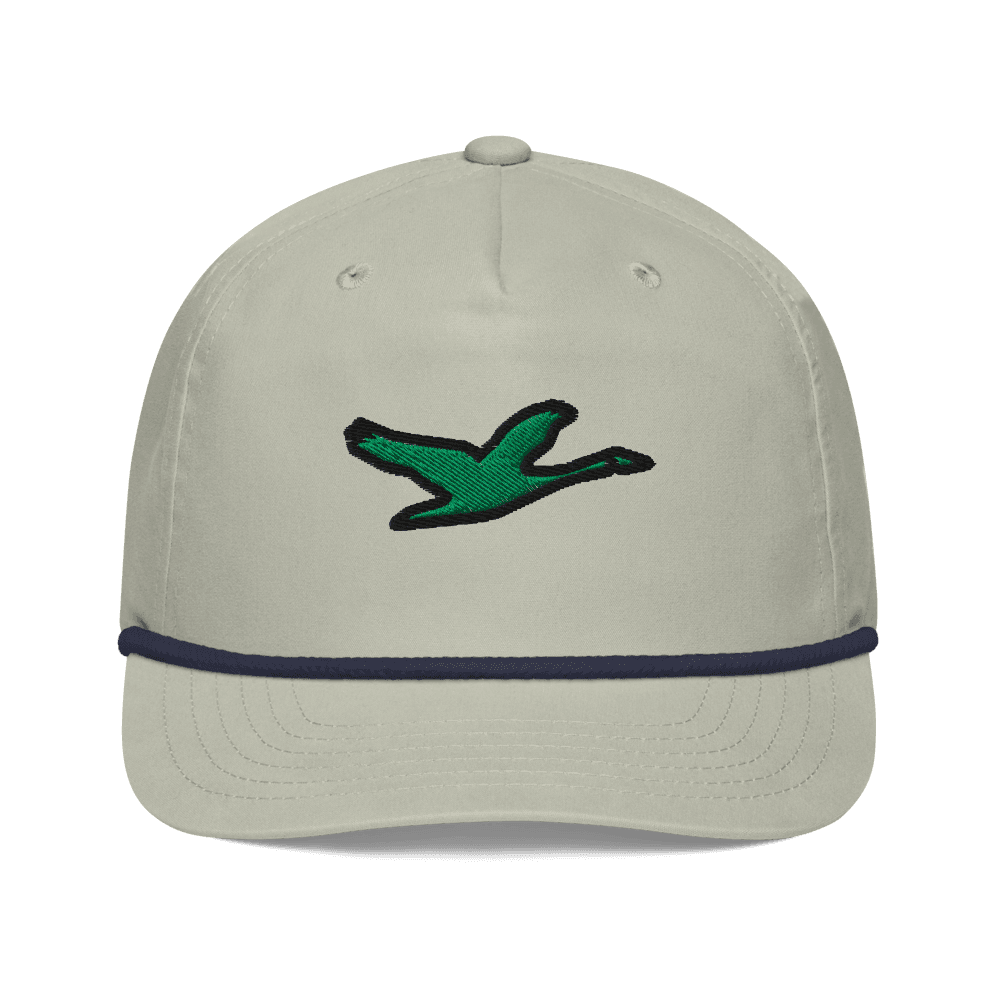 Grown Rope Cap — Grey · Green