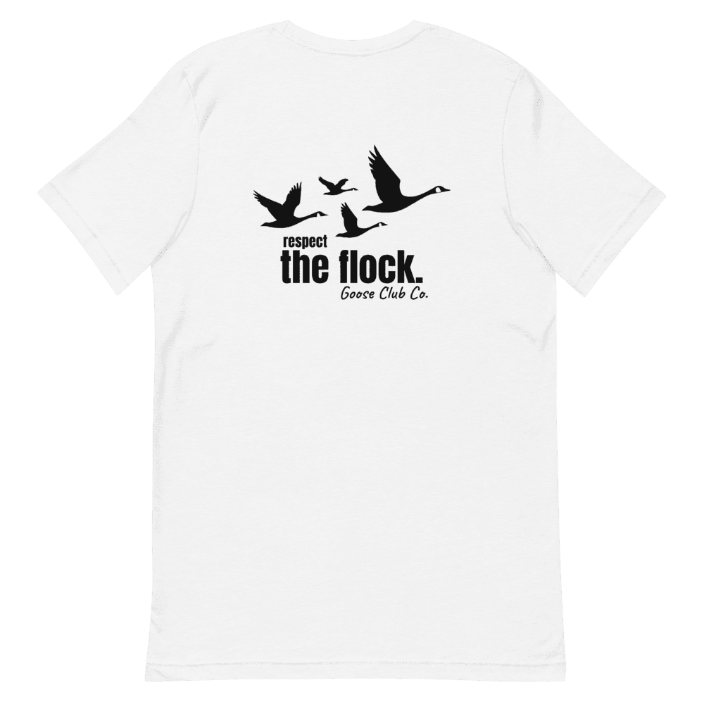 Respect the Flock Tee — White