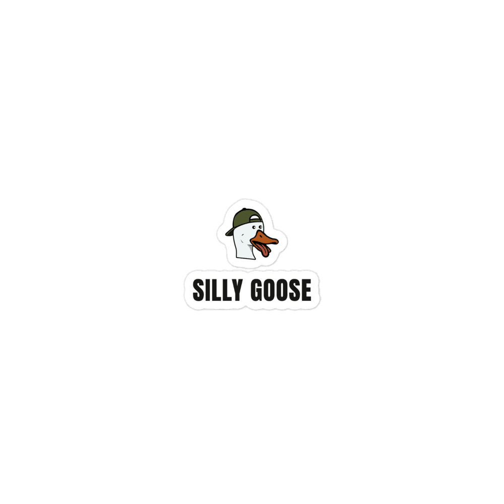 Silly Goose Sticker