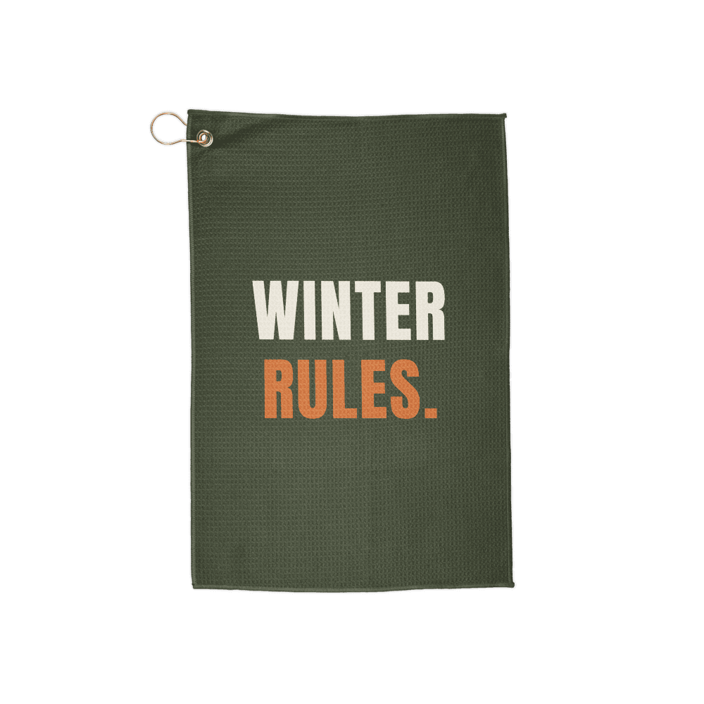 Winter Rules Towel
